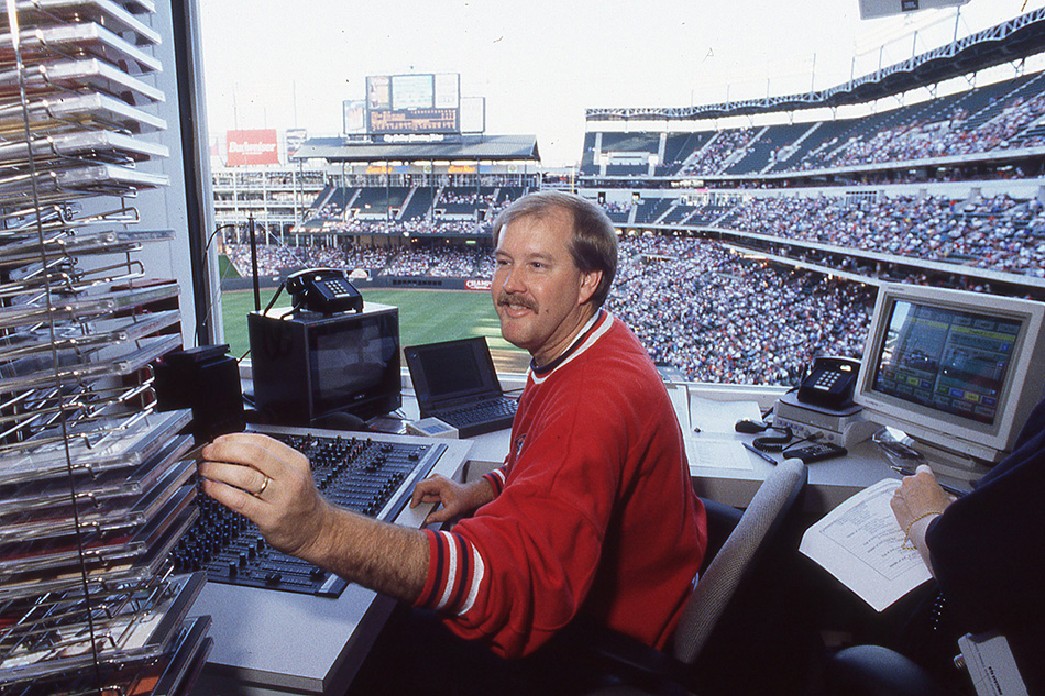 Chuck Morgan is the Announcer For the Texas Rangers