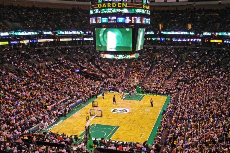 The Boston Celtics stadium