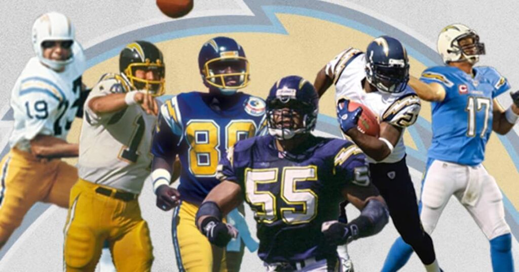 Greatest Los Angeles Chargers All-Time Rosters In History
