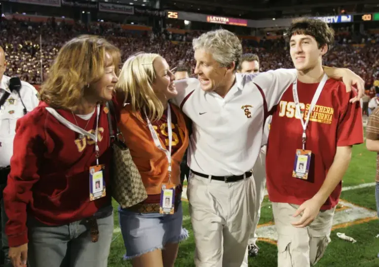 Pete Carroll and his Children