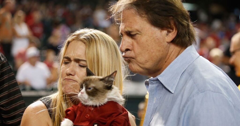 Tony La Russa and his New Wife Elaine Coker