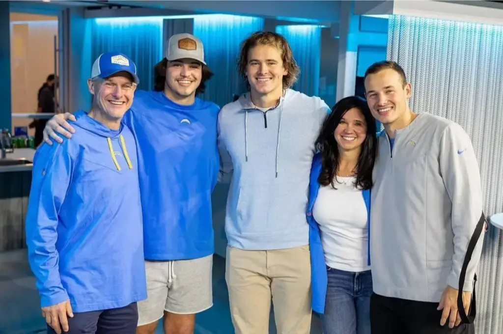 Justin herbert, parents and others