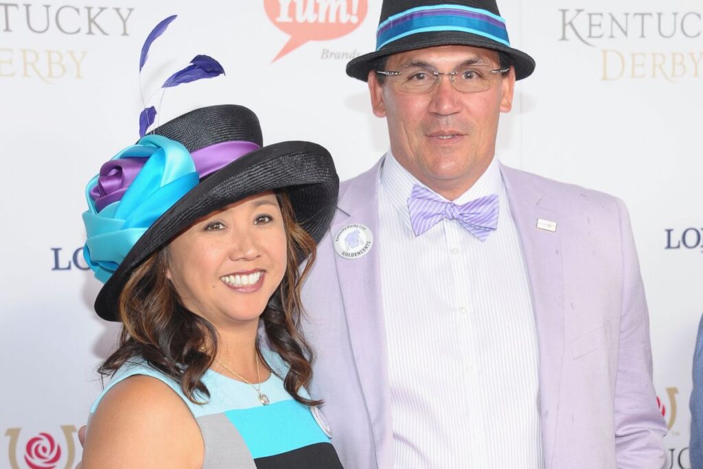 Ron Rivera and wife