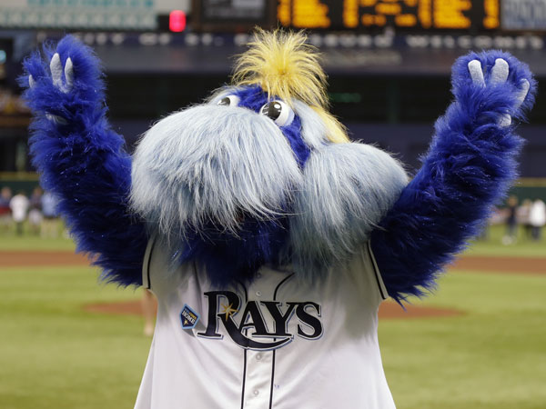 Tampa Bay Ray mascot